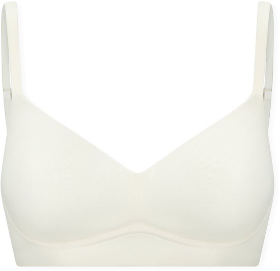 Schiesser - Soutien BH doux Unique Cotton - Soutien-gorge femme - blanc cassé
