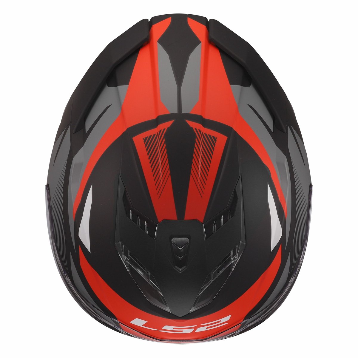 LS2 Helm Storm III Komai FF818 zwart / rood maat 3XL – foto 5