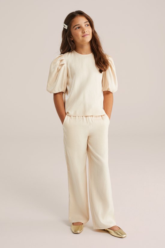Pantalon coupe droite WE Fashion Filles