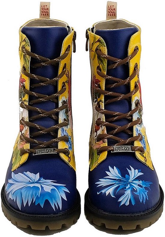 GOBY - Golden Rose - Bottines - Bottines femme - Bottes femmes - Haute qualité - Fait main - Taille 42