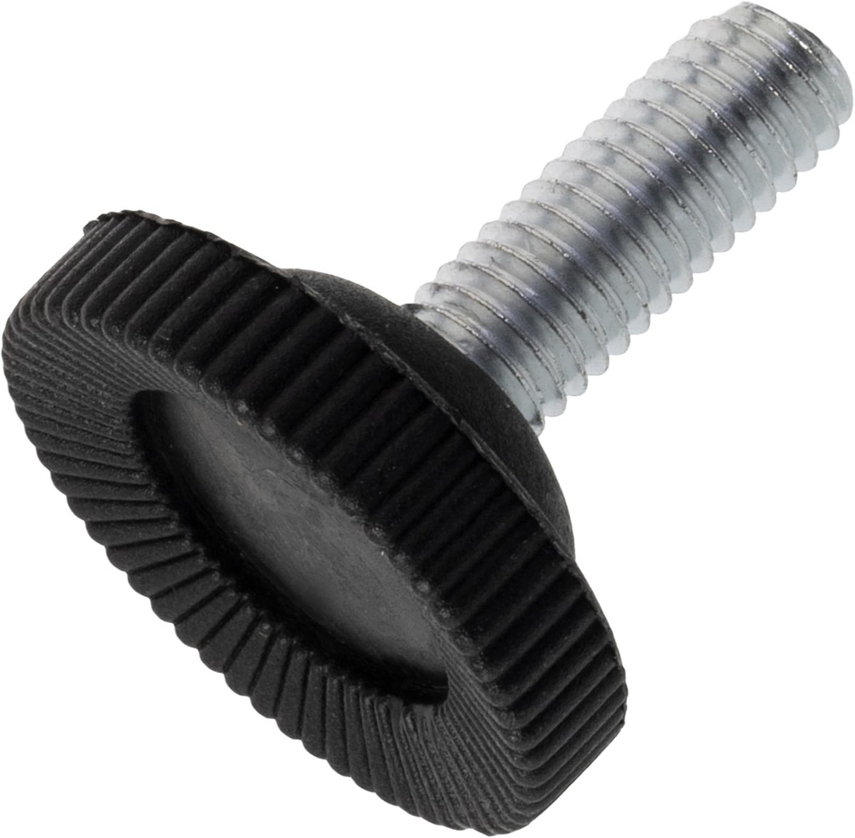 C74757 - Set van 10 verstelbare schroefpoten M8 Ã˜29 mm - Hoogte 32 mm - Zwart plastic - Voor meubels zoals banken en tafels
