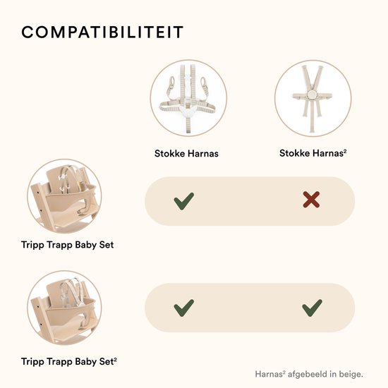 Stokke Tripp Trapp Harness Black 2 — afbeelding 5