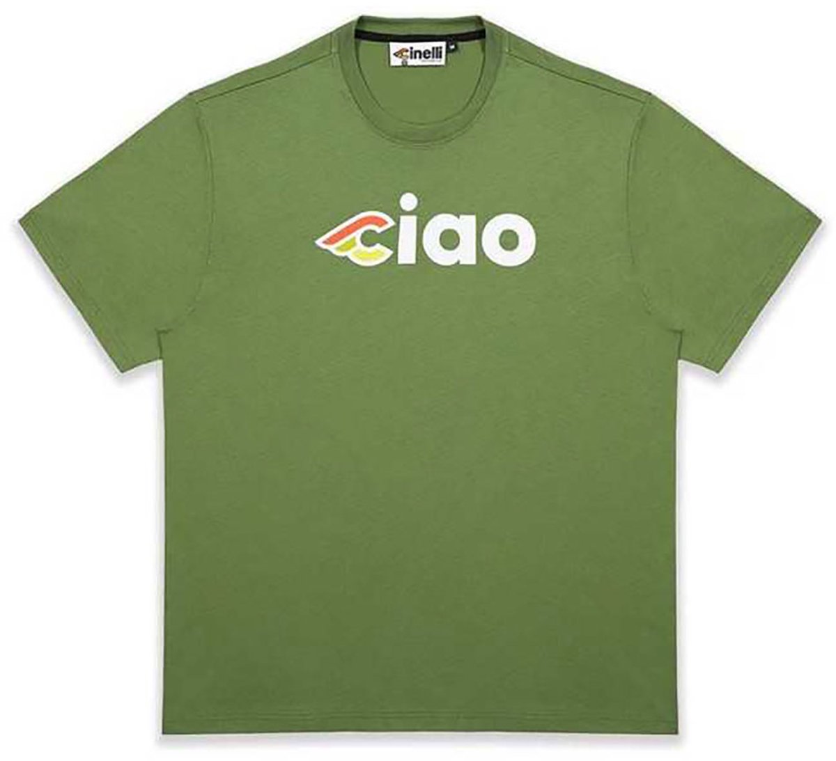 Cinelli Ciao 2 T-shirt Met Korte Mouwen Groen S