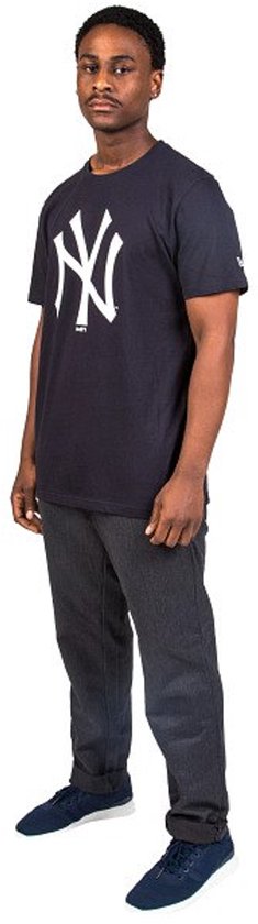T-shirt à manches courtes New Era MLB Regular New York Yankees Blauw S Homme, Femme