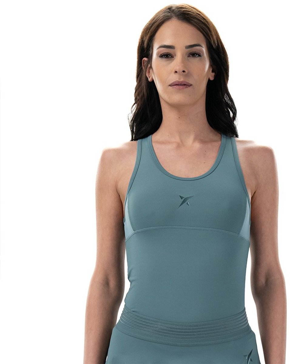Drop Shot Brisa Mouwloos T-shirt Groen L Vrouw
