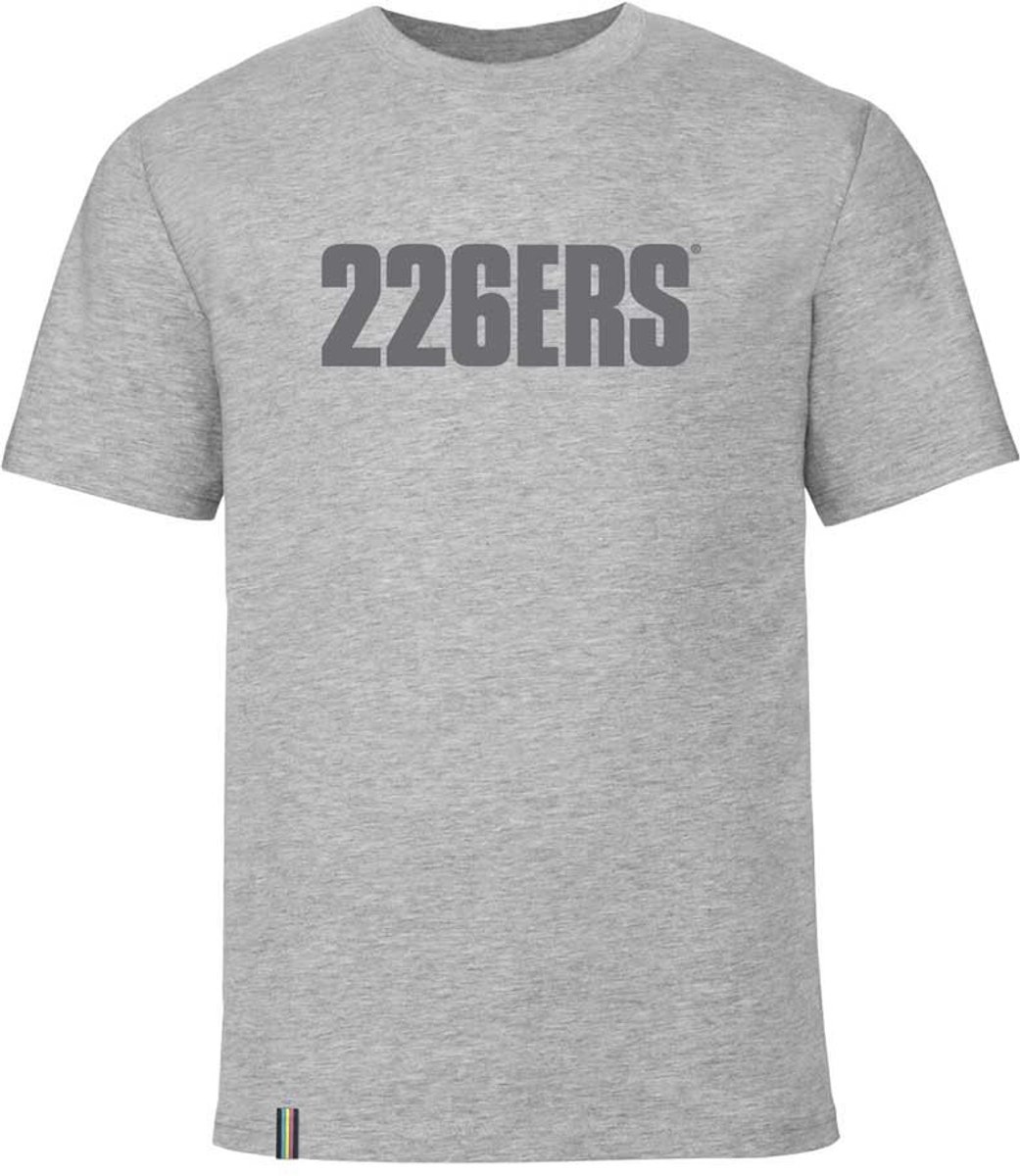 226ers Corporate Big Logo T-shirt Met Korte Mouwen Grijs