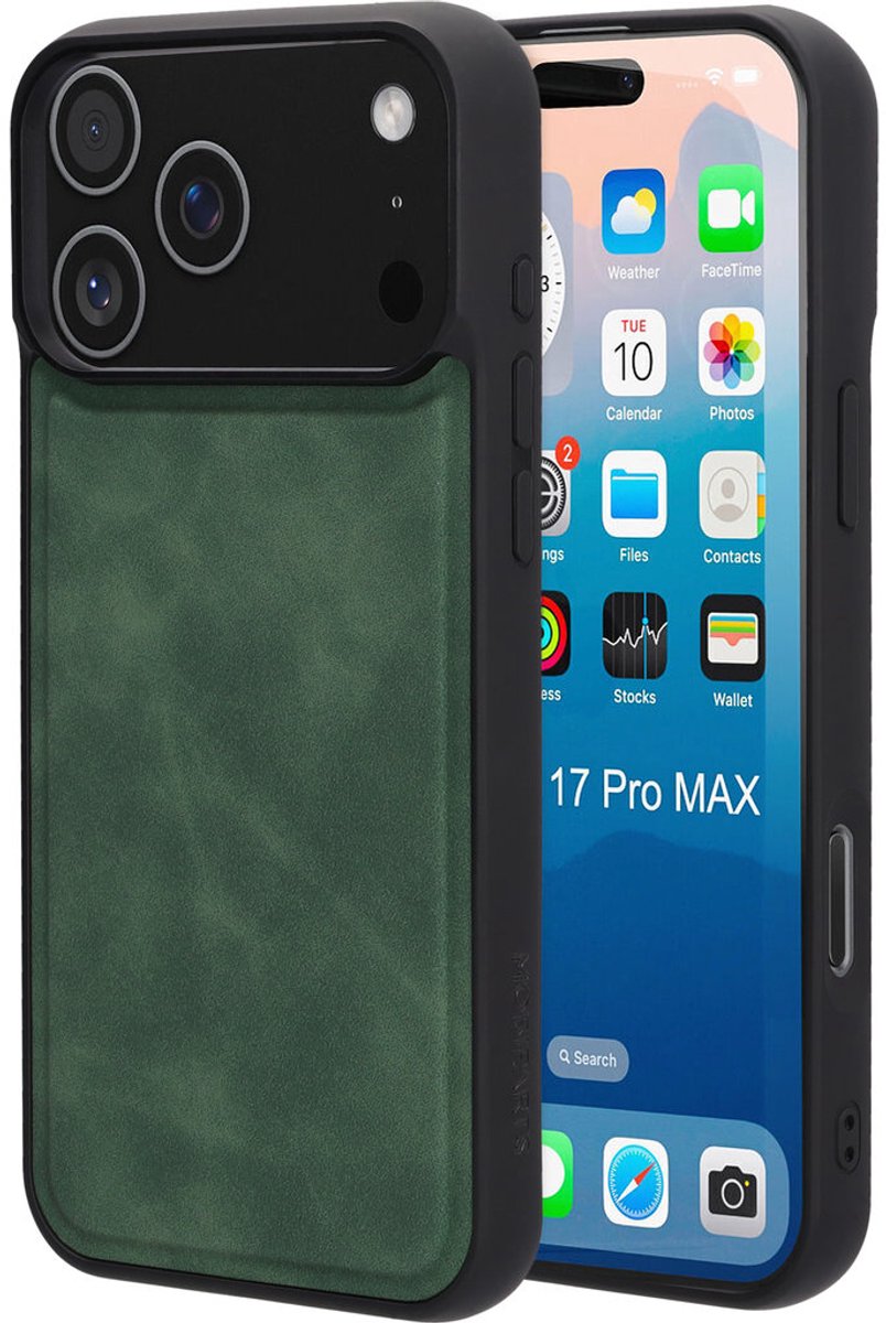 Mobiparts Classic Backcover geschikt voor Apple iPhone 17 Pro Max Emerald - Groen - MagSafe