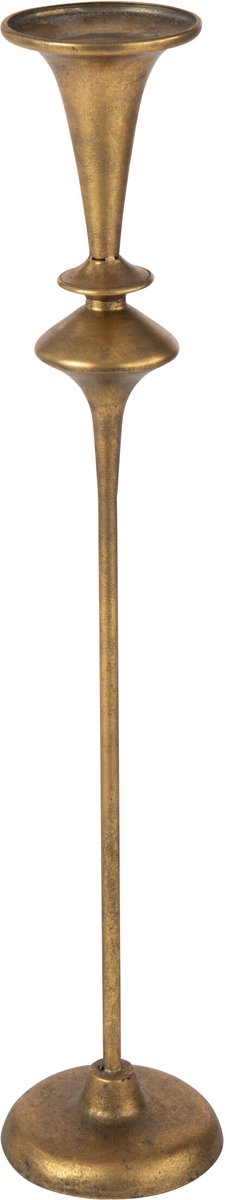 J-Line kaarshouder - ijzer - goud - small