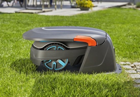 Foto: Gardena garage tondeuse robot