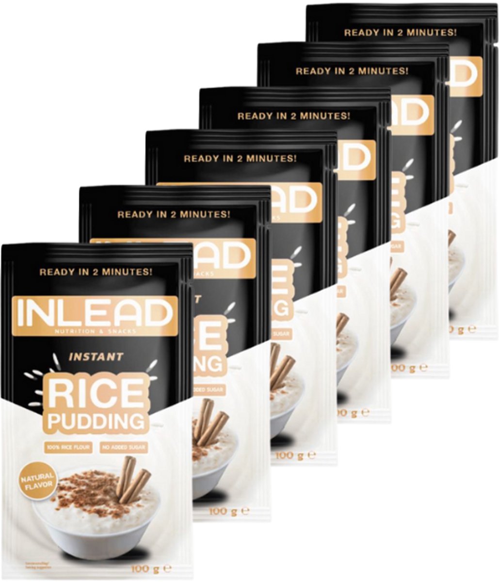 Inlead | Instant Rice Pudding | 6 stuks | 6 x 100 g