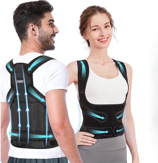 Caresense Rugbrace Man & Vrouw verstelbaar - Postuur corrector ...