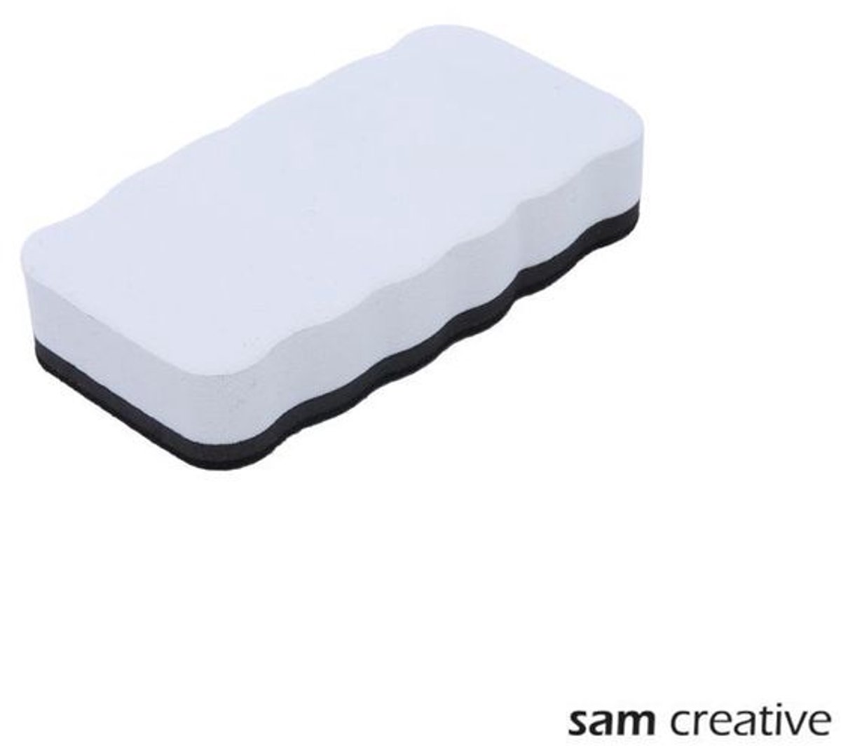 Sam Creative - Whiteboard Wisser Basic - Magnetisch - Wit