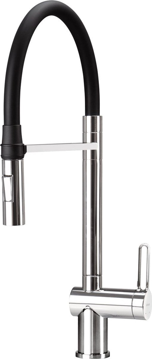 Kitchen faucet with flexible spout - 2 streams