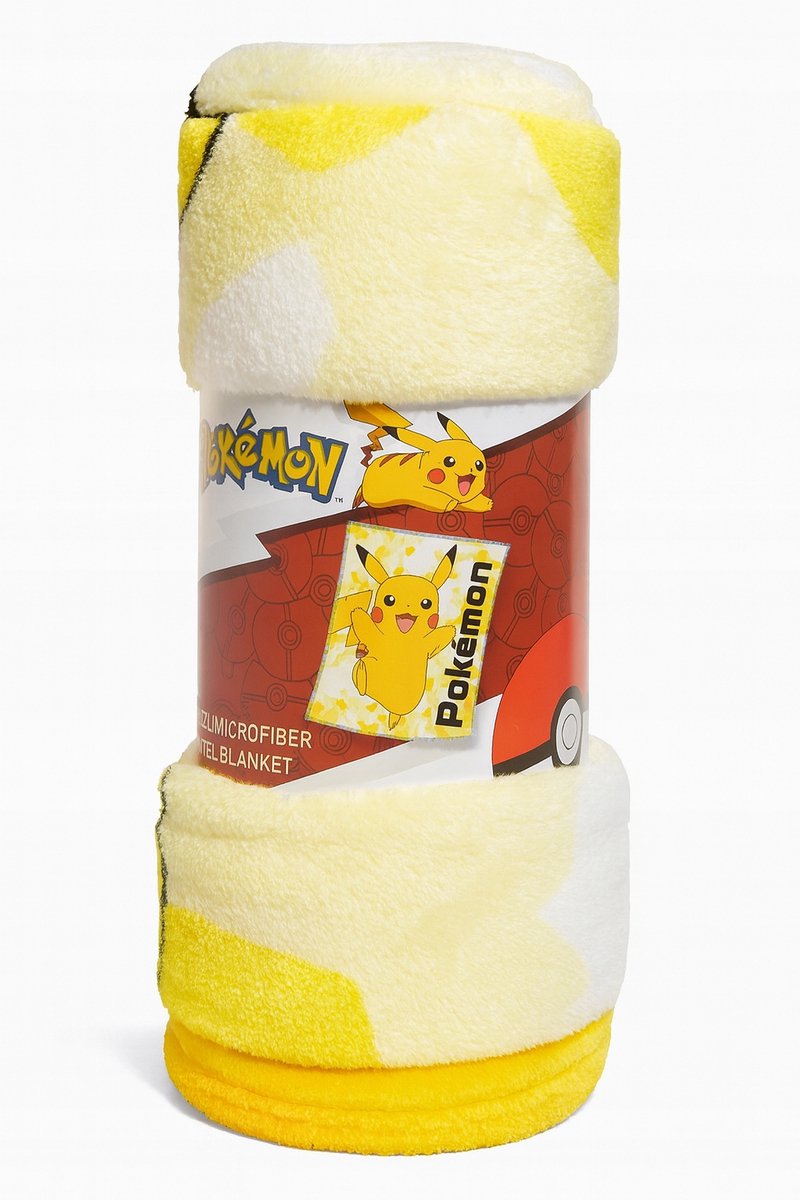 Pokémon Flanellen Deken 130x160cm - Zacht & Origineel