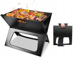 Draagbare Koolgrill Reisgrill Opvouwbaar in Koffer - Compact & Lichtgewicht