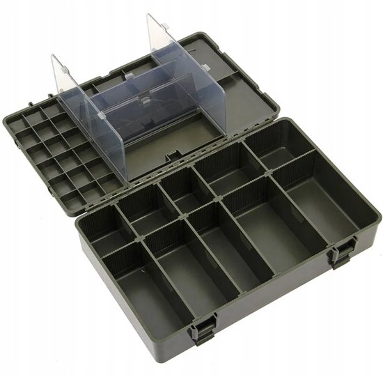 OriGlam Mini-Angelausrüstungsbox, kleine Box, Angelzubehör