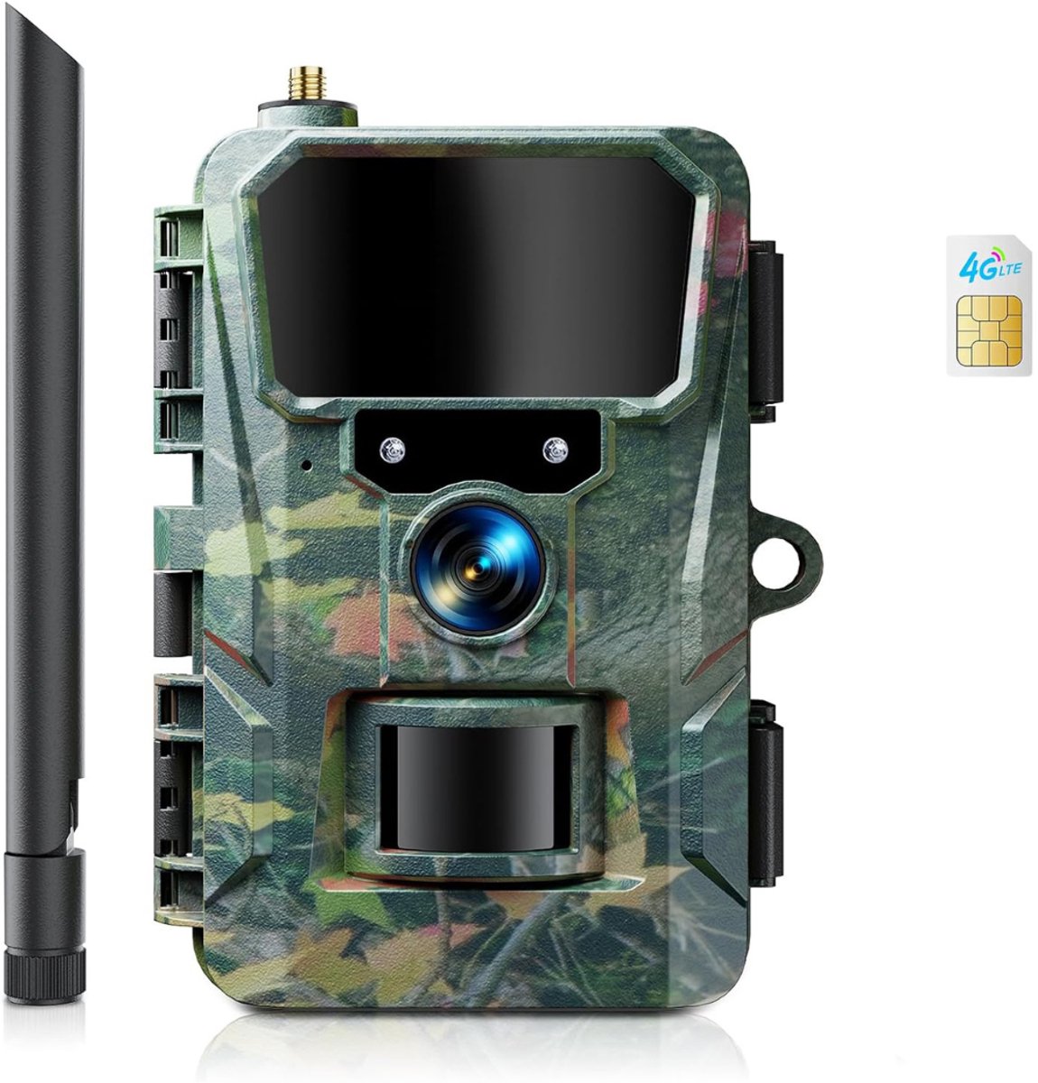 DailySupplies® Wildcamera met Nachtzicht - Buitencamera voor Buiten - Waterdicht - Wifi - 4K -Legergroen