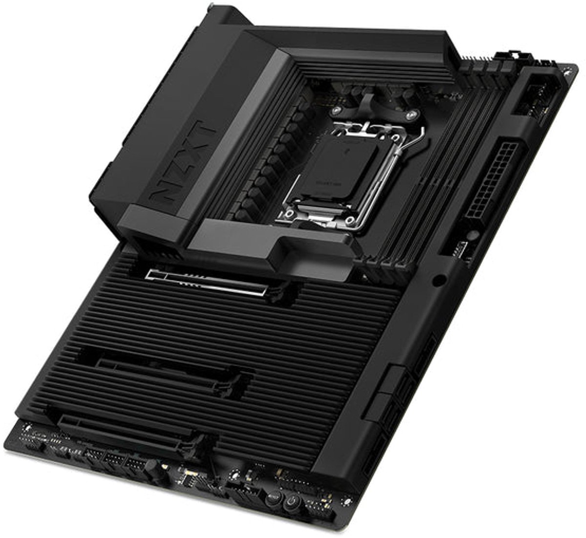 NZXT N7 B850 - Moederbord - ATX - Socket AM5 - AMD B850 - DDR5 -Wi-Fi 6E - Bluetooth 5.4 - Zwart