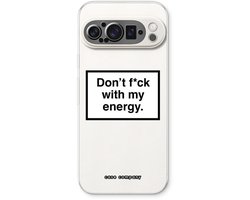 Case Company® - Hoesje geschikt voor Google Pixel 9 Pro hoesje - My energy - Soft Cover Telefoonhoesje - Bescherming aan alle Kanten en Schermrand