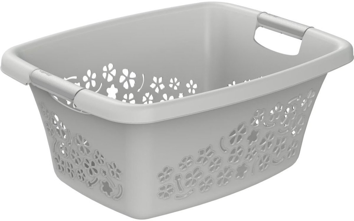Rotho 17565 25l Rechthoekig Polypropyleen (PP) Grijs wasmand