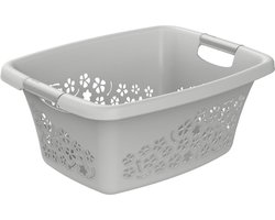 Rotho 17565 25l Rechthoekig Polypropyleen (PP) Grijs wasmand