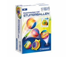 Clementoni Wetenschap & Spel - Experimenteer met Stuiterballen - Zelf Stuiterballen Maken - Experimenteerdoos - 8+ Jaar