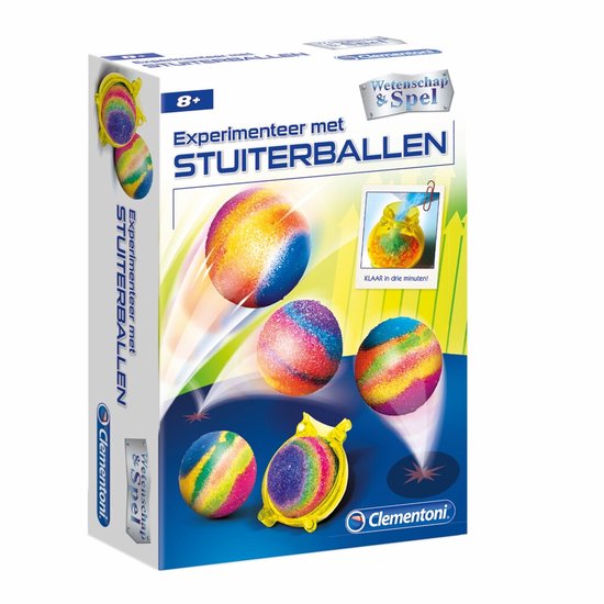 Clementoni CRAZY BALLS –  Zelf stuiterballen maken