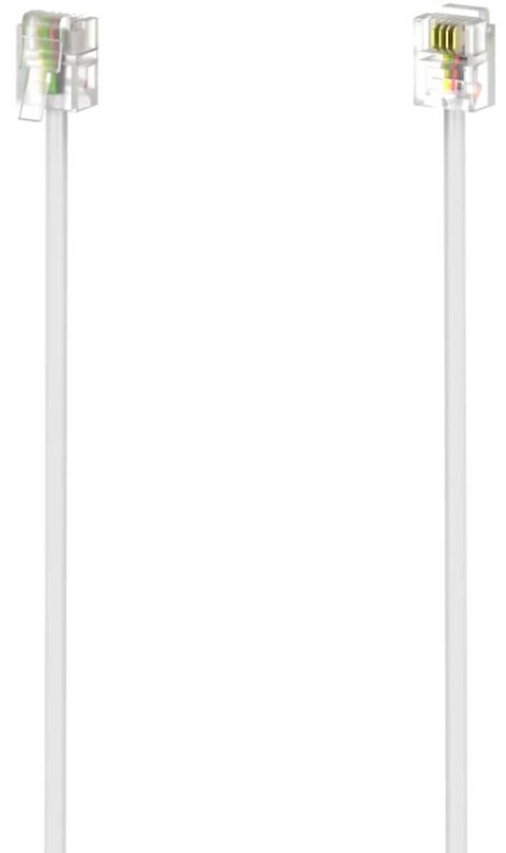 Hama Modulaire Kabel Stekker 6p4c - Stekker 6p4c 3 M Wit