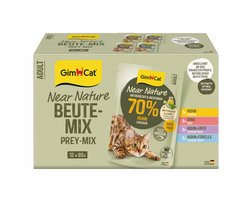 GimCat Kattenvoer Nat Near Nature mix - 12 x 85 gr
