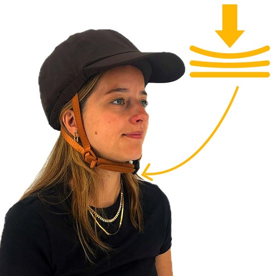 Vizorz SwitchCap fietshelm - Brown base cap van Vizorz — afbeelding 2