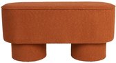 Puur - Sylvia Bench - rood/bruin