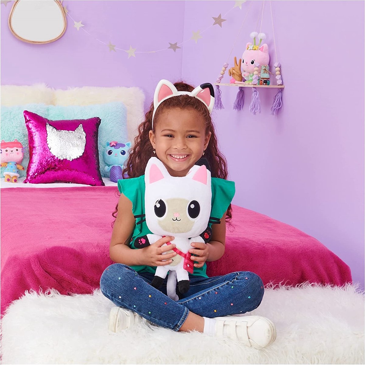 Gabby's Poppenhuis - Kattenoren haarband - Met lichtjes, muziek en geluiden - Gabbys Poppenhuis - Gabby's Dollhouse — afbeelding 9