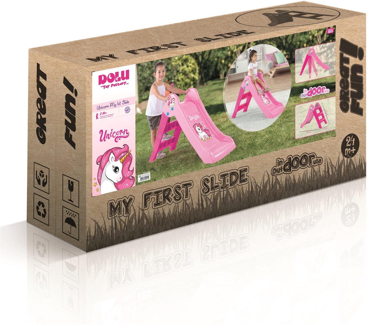 Dolu Unicorn My First Glijbaan — afbeelding 2