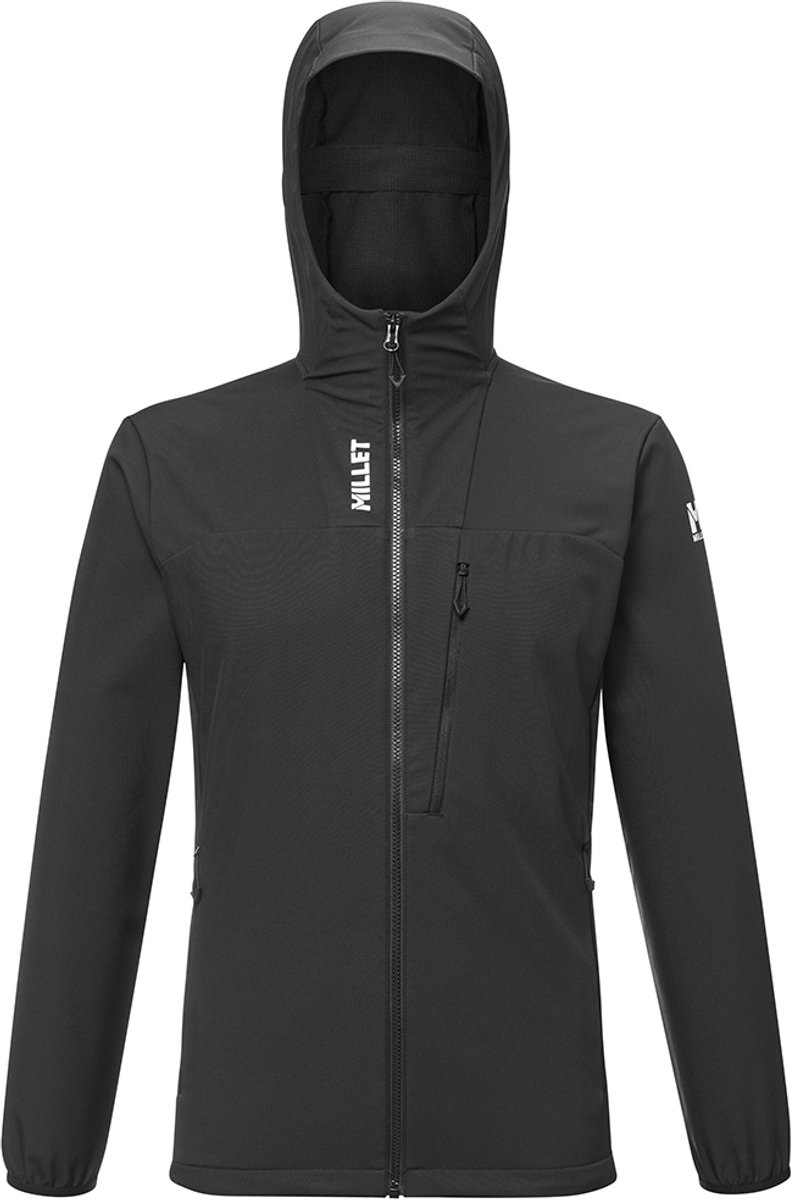 Millet Seneca Shield Softshelljack Zwart L Man