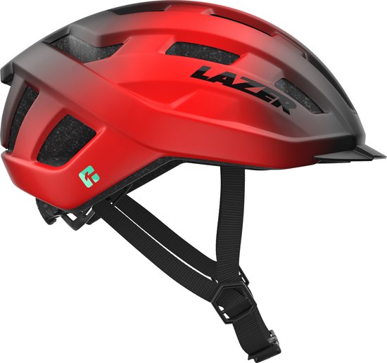 Lazer Codax Kineticore Fietshelm Matt Black/Red Uni 54-61cm