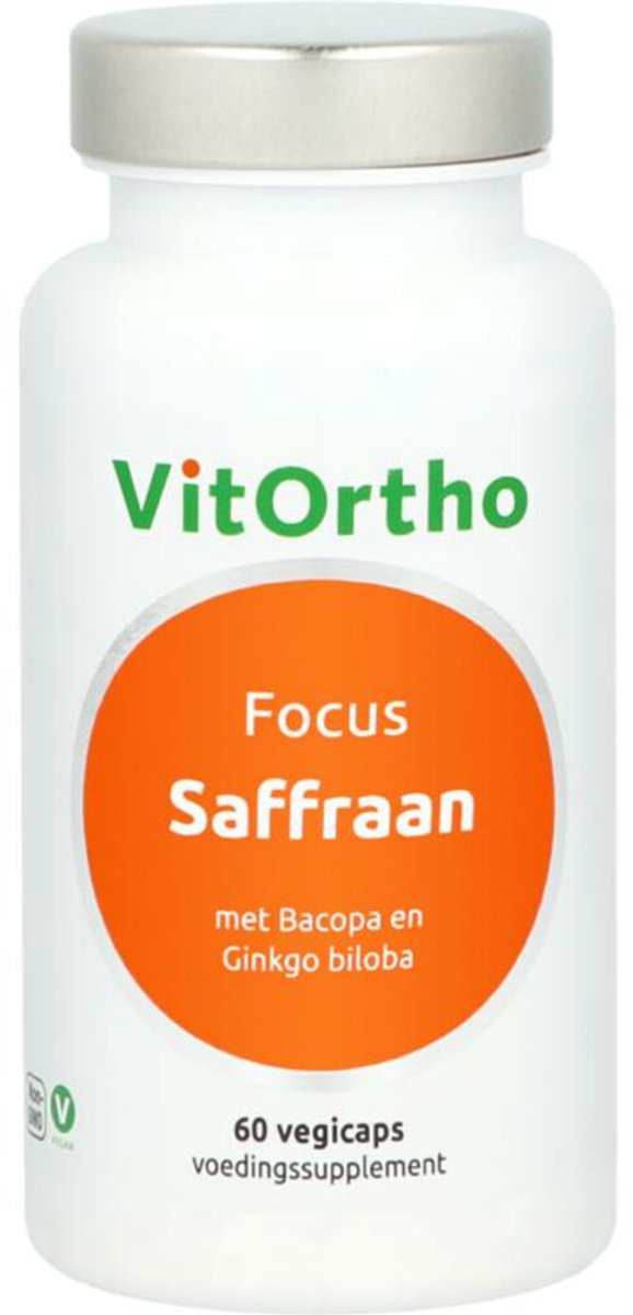 Vitortho - Saffraan Focus - 2 x 60 capsules - Voordeelverpakking