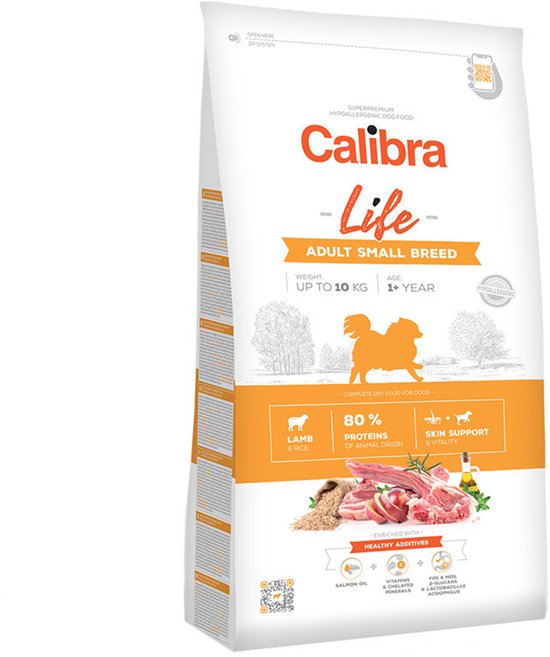 Calibra Dog Life Adult Small Breed - Lam - 1,5 kg