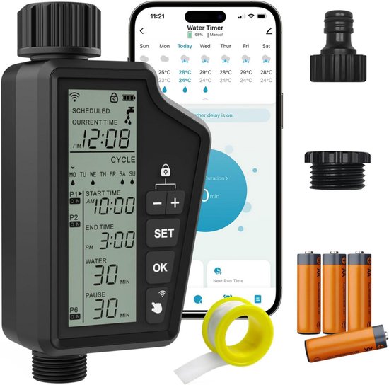 ApexArte® Beregeningscomputer - Besproeiingscomputer voor Hydrofoorpomp - Watercomputer