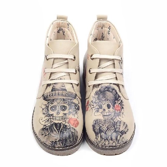 GOBY Eternal Ink Enkel Laarzen – Handmade – Vegan Leer – Damesboots ...