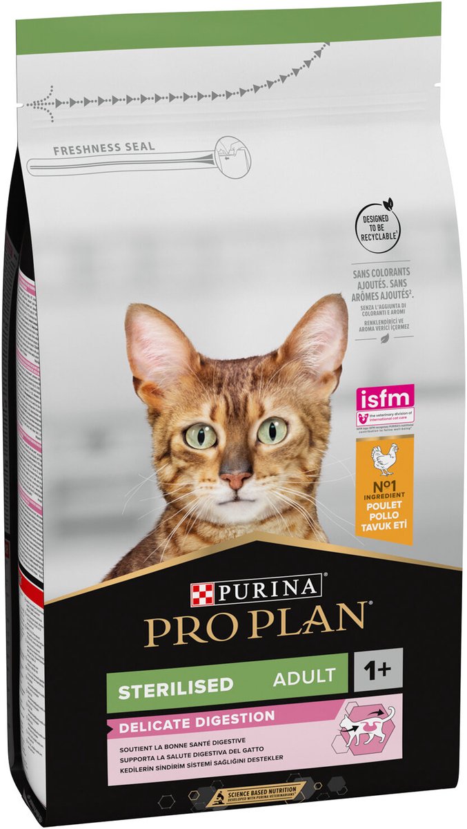 Pro Plan Purina Pro Plan Cat - Sterilised - Kip - 2 x 10 kg