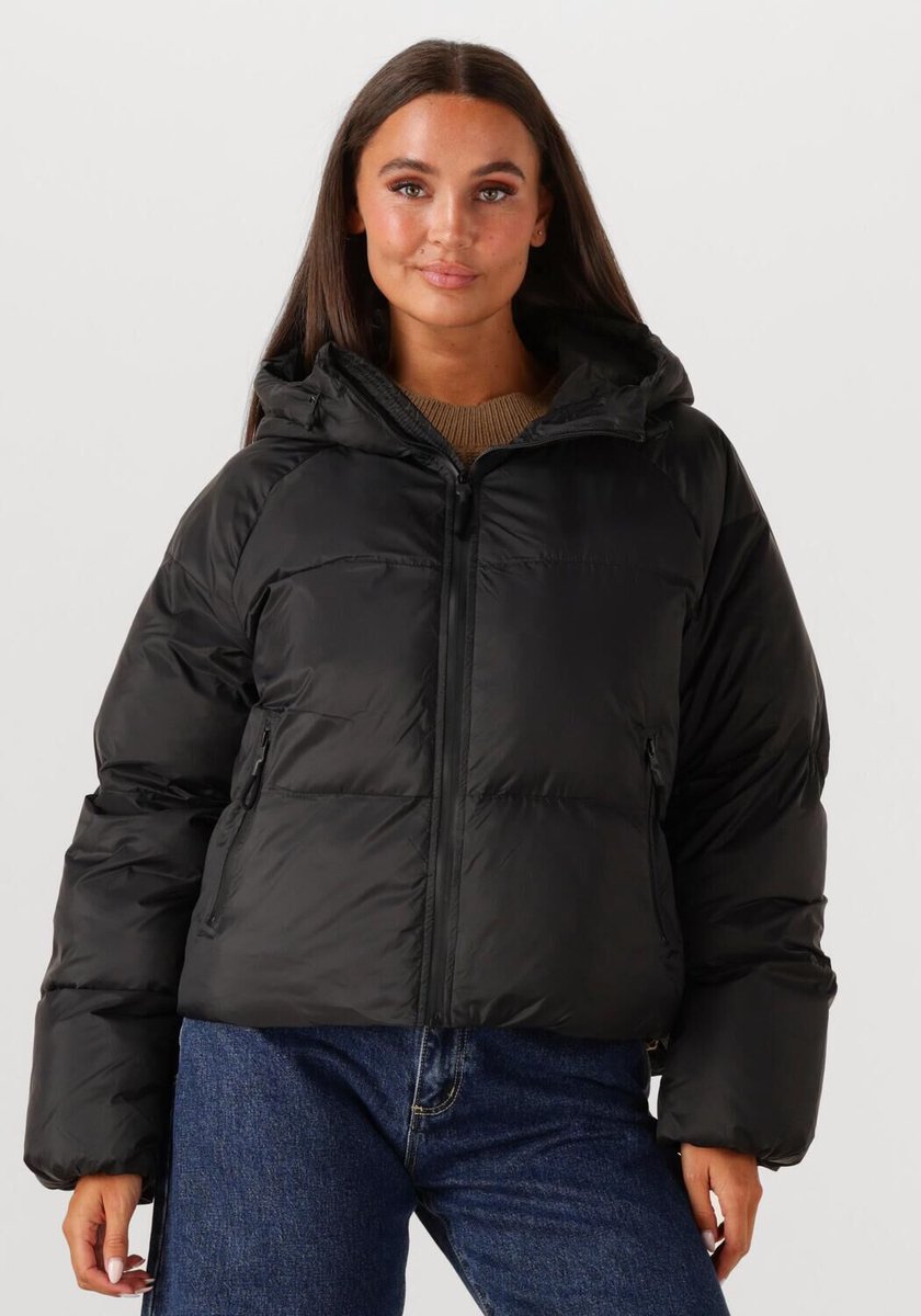 WITHBLACK Wblemma Short Down Puffer Jacket Jassen Dames - Winterjas - Zwart - Maat S