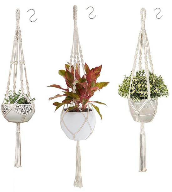 Plantenhanger - Planthanger Macramé Plantenhangers Bloempothouder Hangende