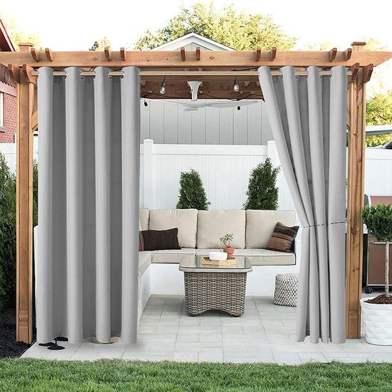 Gazebo Transparante Zijpaneel,Buiten Waterdichte Doorzichtig Zeildoek Gordijn Met Rits Deur,0,3mm Pvc Kunststof Dekzeil,Scheidingsgordijn Zeil Met Oogjes,Voor Pergola,W×H-1.2×2.9m(3.9 * 9.5ft