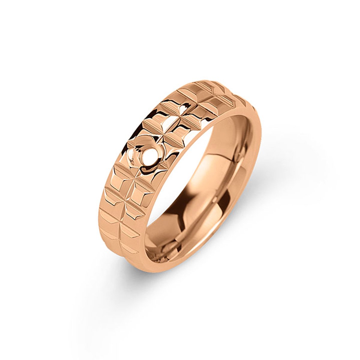 Melano Twisted Ring Tana Rosé