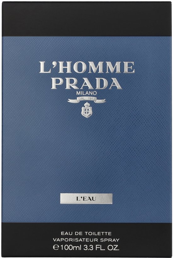 Prada Lhomme Leau - 100ml - Eau De Toilette