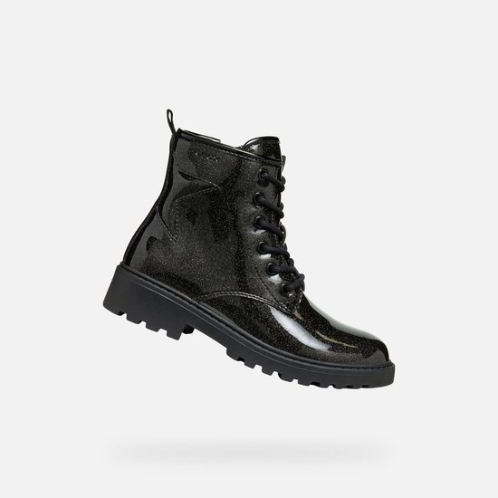 Bottes femmes Filles GEOX CASEY GIRL - BLACK - Taille 35
