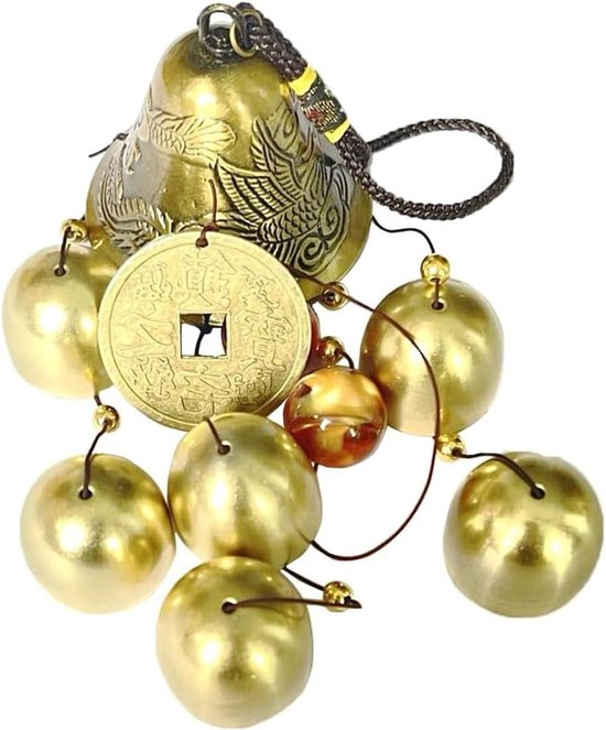 Handgemaakte – Japanse - bamboe - windgong - hanger met - Zen - geluid. - Giftshop Lili