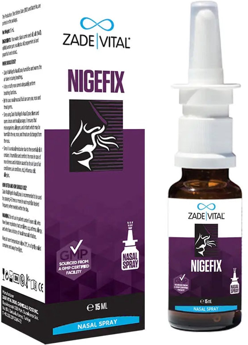 Zade Vital Nigefix Neusspray