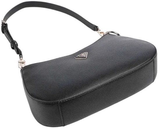GUESS sac à épaule bandoulière Noelle II Double Pouch Crossbody Bag Black noir