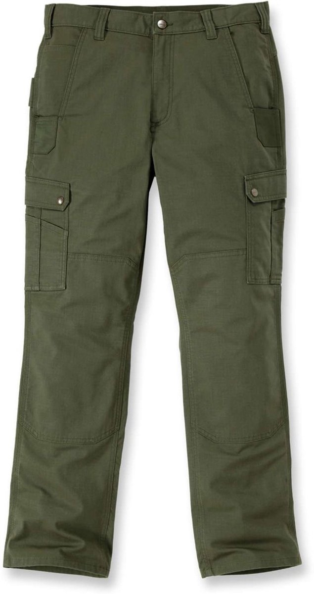 Carhartt Broek Relaxed Ripstop Cargo Work Pant Basil